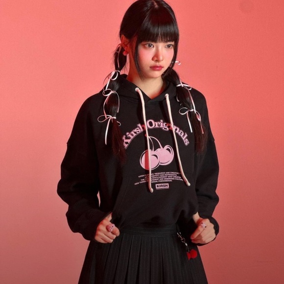 KIRSH | Cherry arch graphic hoodie - Picture 1 of 3